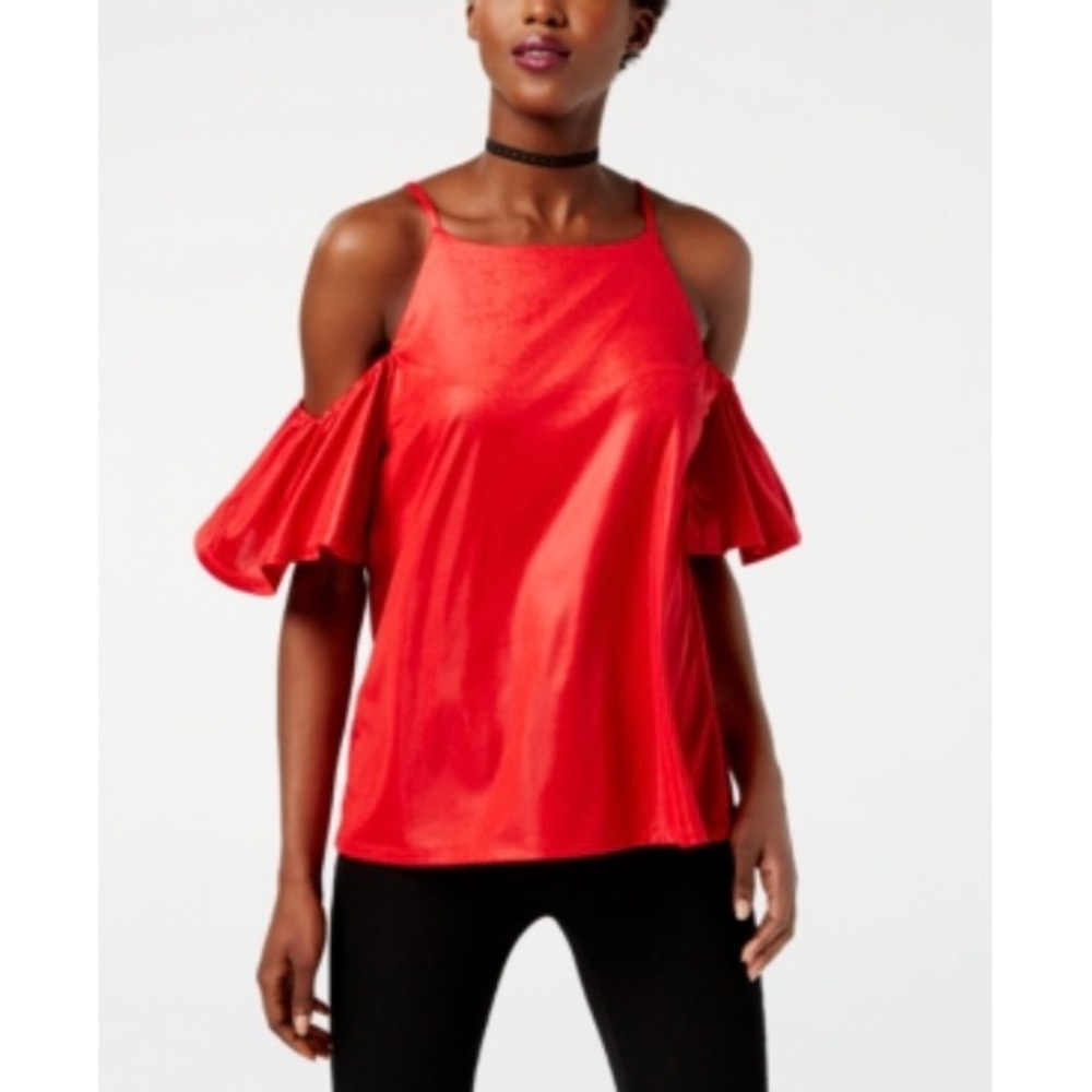 INC Cold-Shoulder Top
